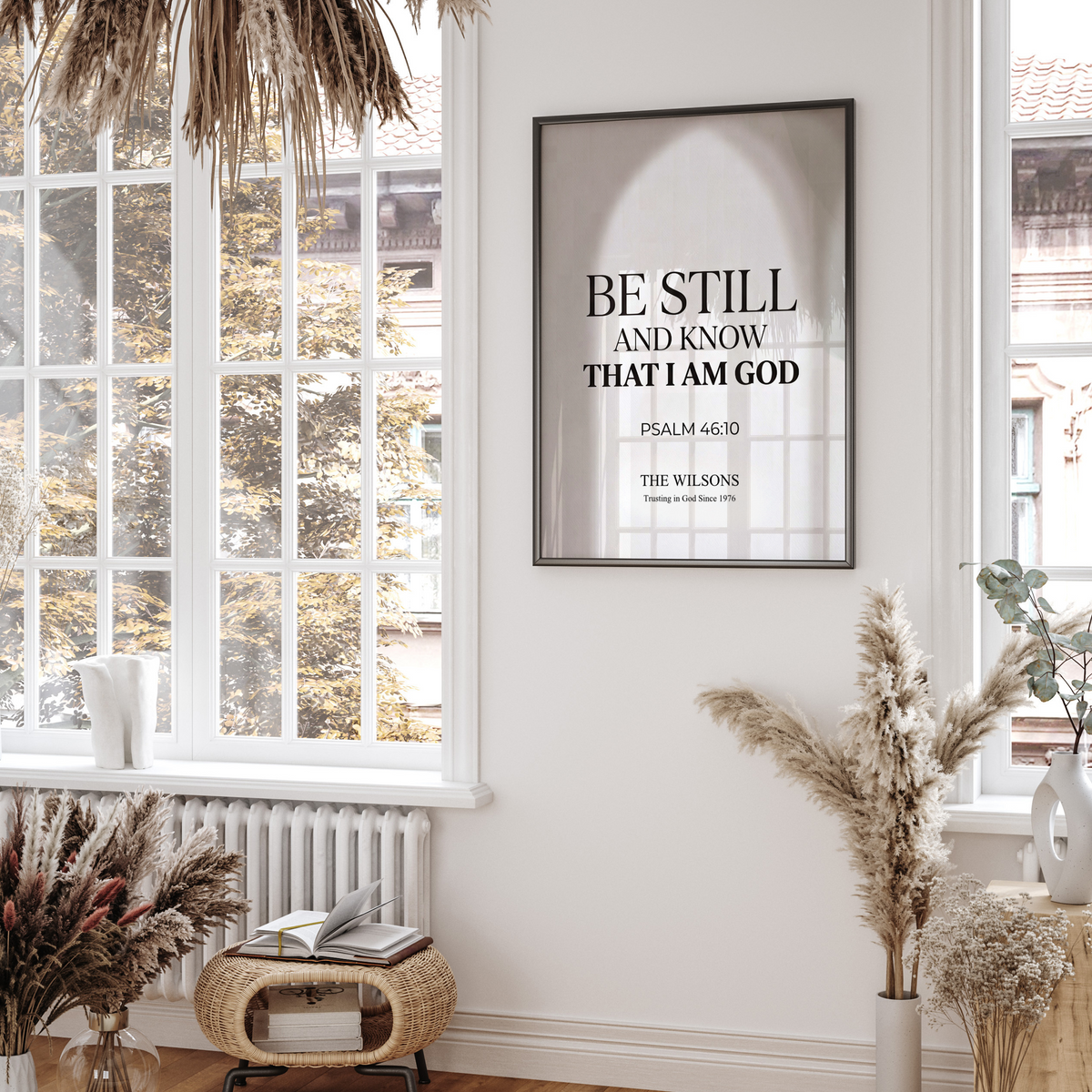 Be Still and Know