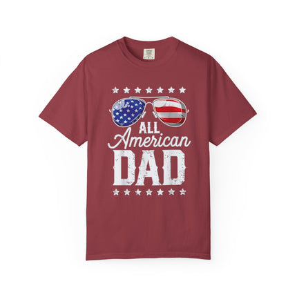All American Dad | Unisex Garment-Dyed T-Shirt