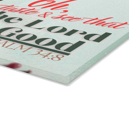 Taste and See | Glass Charcuterie & Cutting Board