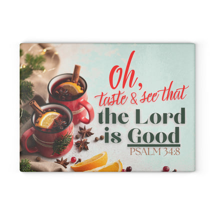 Taste and See | Glass Charcuterie & Cutting Board