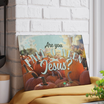 Fall-O-Ween Jesus | Part 1 of 2 | Tempered Glass Cutting Board Set