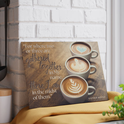 Matthew 18:20 KVJ | Part 2 of 2 | Tempered Glass Charcuterie & Cutting Board Set