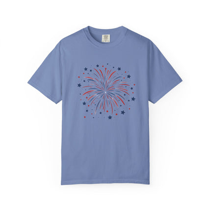 Firework Celebration | Unisex Garment-Dyed T-Shirt