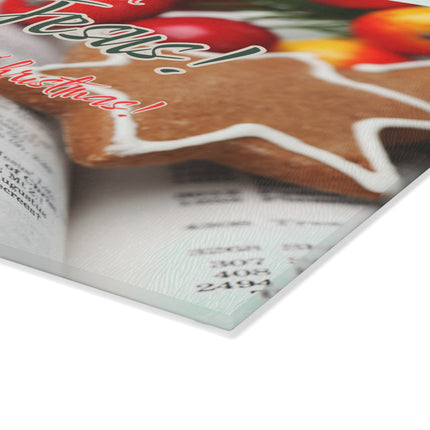 Sweet Baby Jesus | Christmas Glass Charcuterie & Cutting Board