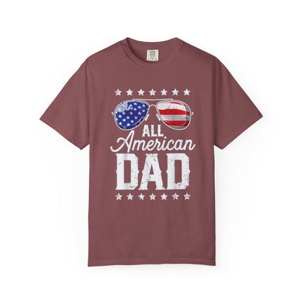 All American Dad | Unisex Garment-Dyed T-Shirt