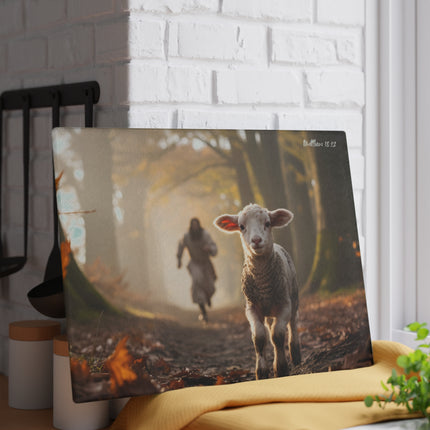 He Runs for the One | Glass Charcuterie & Cutting Board