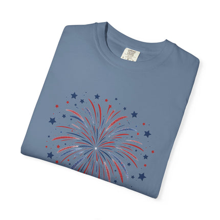 Firework Celebration | Unisex Garment-Dyed T-Shirt