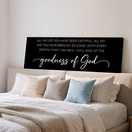 The Goodness of God | Canvas
