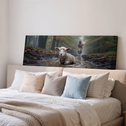 He Runs To Rescue | Canvas