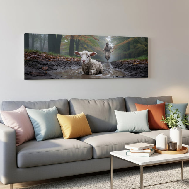 He Runs To Rescue | Canvas