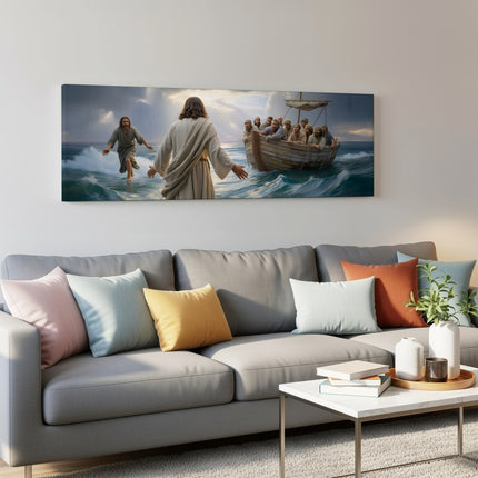 He Reaches Still | Canvas