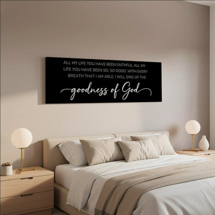 The Goodness of God | Canvas