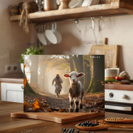 He Runs for the One | Glass Charcuterie & Cutting Board