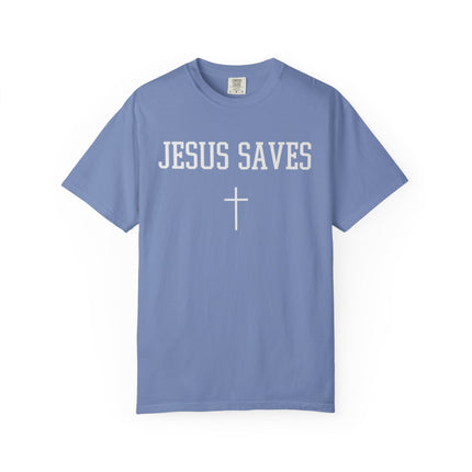 Jesus Saves | Unisex Garment-Dyed T-Shirt