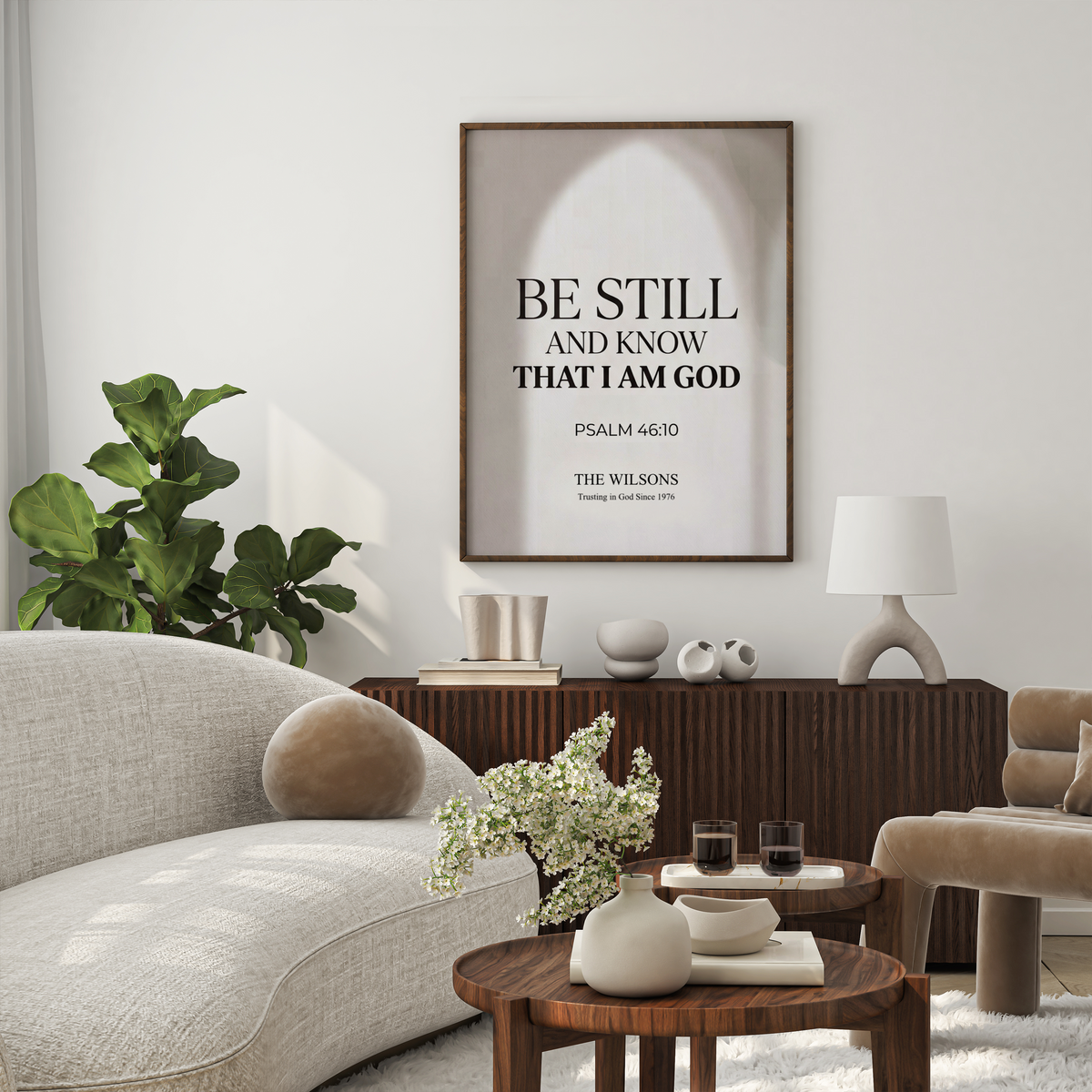 Be Still and Know