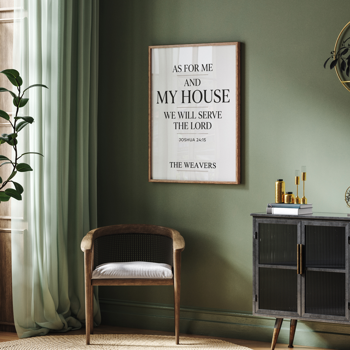 As for Me and My House We Will Serve The Lord