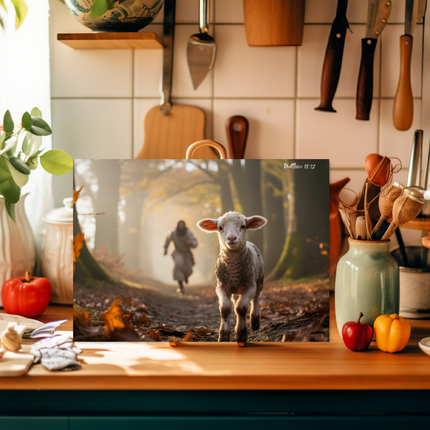 He Runs for the One | Glass Charcuterie & Cutting Board