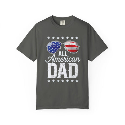 All American Dad | Unisex Garment-Dyed T-Shirt