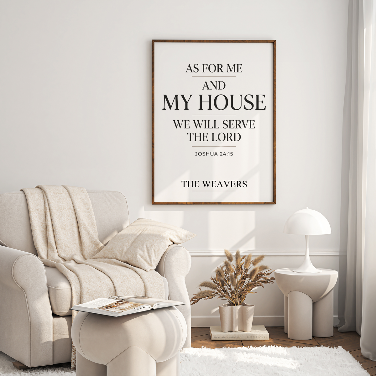 As for Me and My House We Will Serve The Lord
