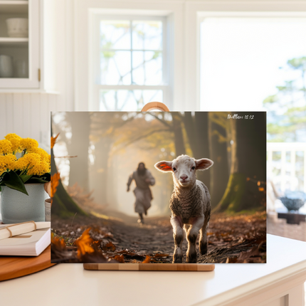 He Runs for the One | Glass Charcuterie & Cutting Board