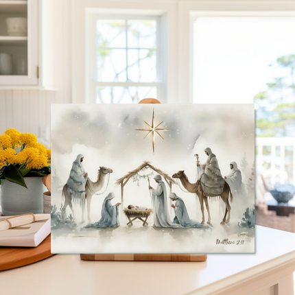 Wise Men Gather | Glass Charcuterie & Cutting Board