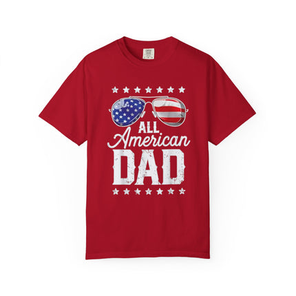 All American Dad | Unisex Garment-Dyed T-Shirt