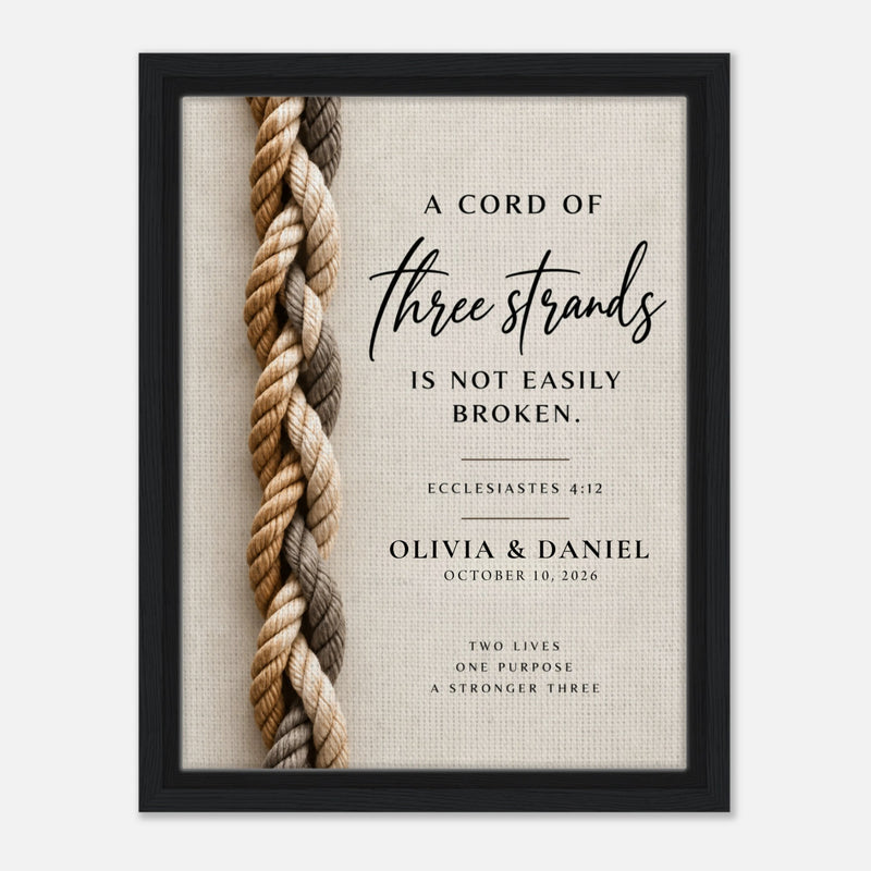 A Cord of Three Strands