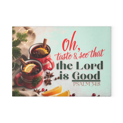 Taste and See | Glass Charcuterie & Cutting Board