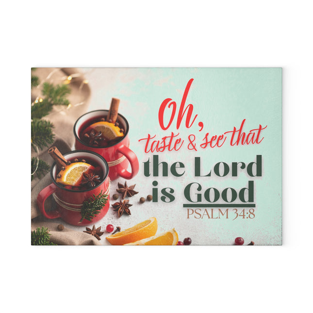 Taste and See | Glass Charcuterie & Cutting Board