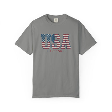 USA EST. 1776 | Unisex Garment-Dyed T-Shirt