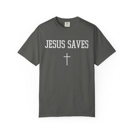 Jesus Saves | Unisex Garment-Dyed T-Shirt