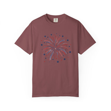 Firework Celebration | Unisex Garment-Dyed T-Shirt