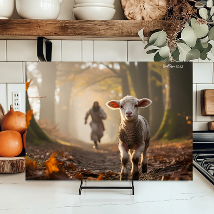 He Runs for the One | Glass Charcuterie & Cutting Board