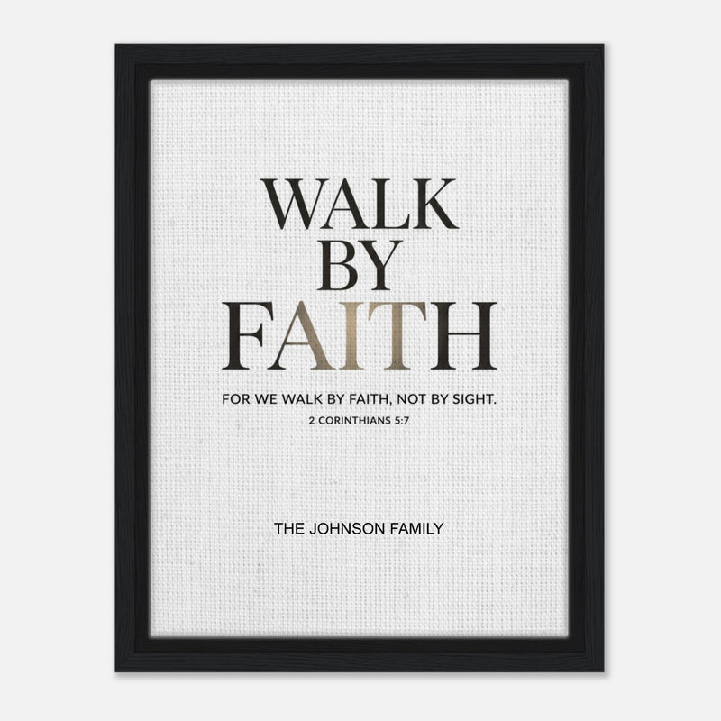 Walk by Faith
