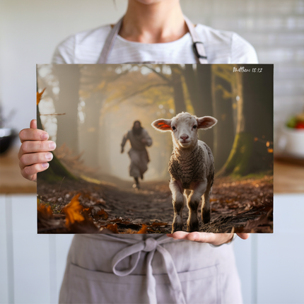 He Runs for the One | Glass Charcuterie & Cutting Board