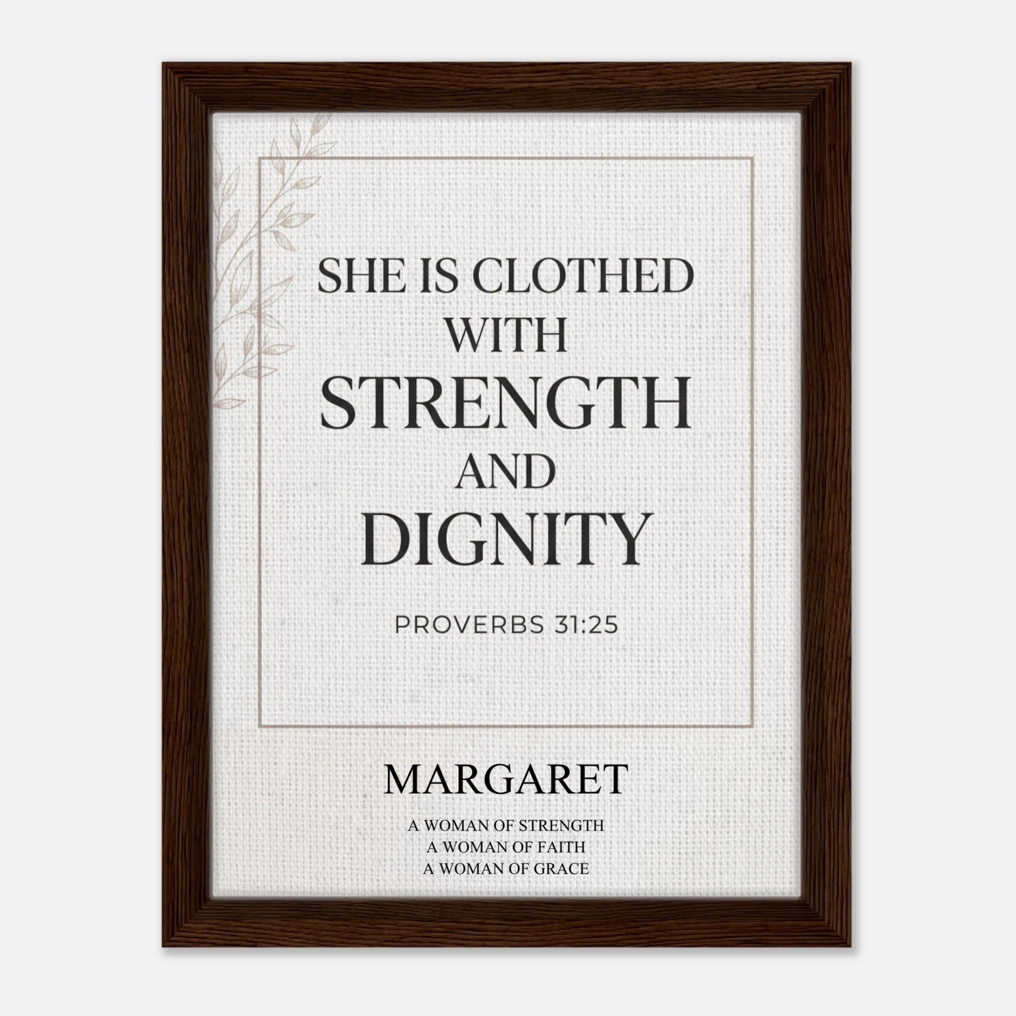 Clothed with Strength and Dignity