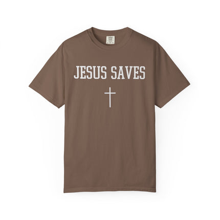 Jesus Saves | Unisex Garment-Dyed T-Shirt