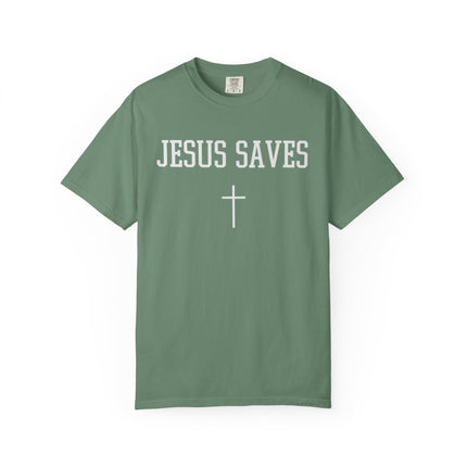 Jesus Saves | Unisex Garment-Dyed T-Shirt