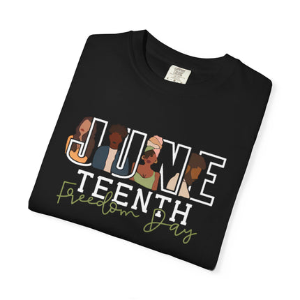Freedom Day | Unisex Juneteenth Garment-Dyed T-Shirt
