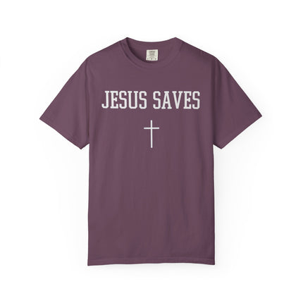 Jesus Saves | Unisex Garment-Dyed T-Shirt