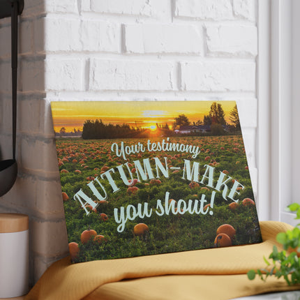 Fall-O-Ween Jesus | Part 2 of 2 | Tempered Glass Cutting Board Set