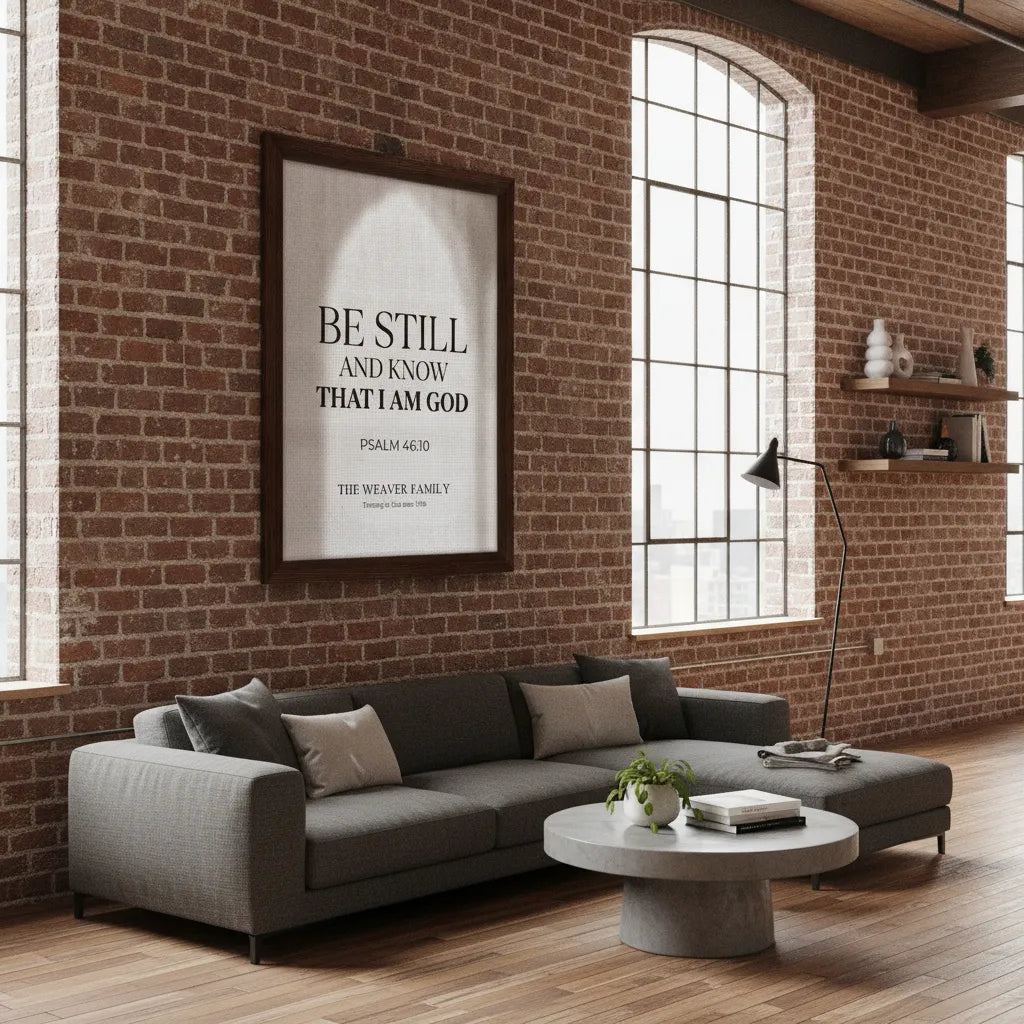 Be Still and Know