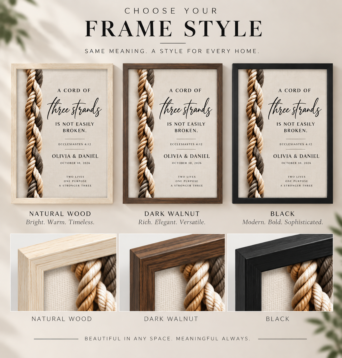 A Cord of Three Strands
