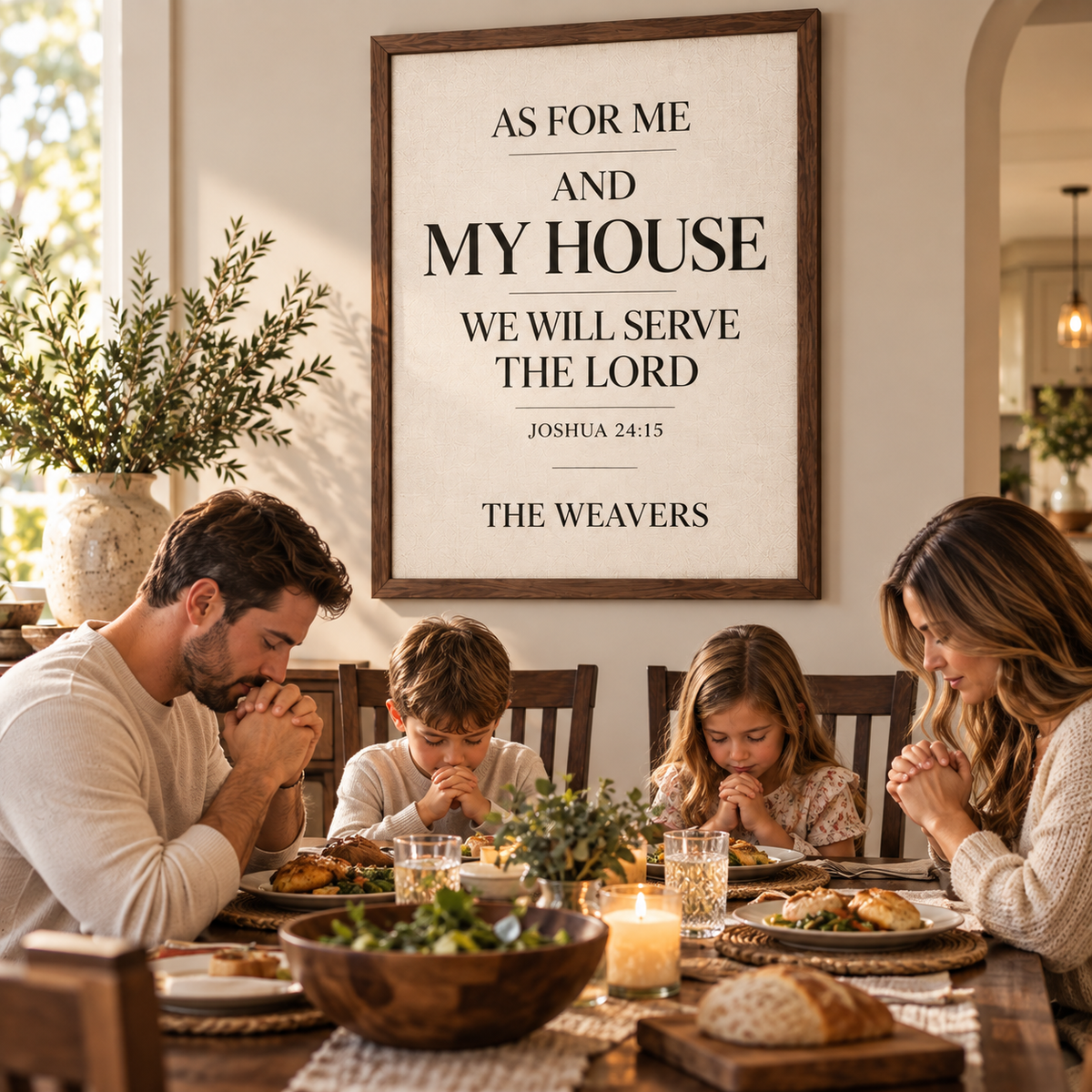 As for Me and My House We Will Serve The Lord