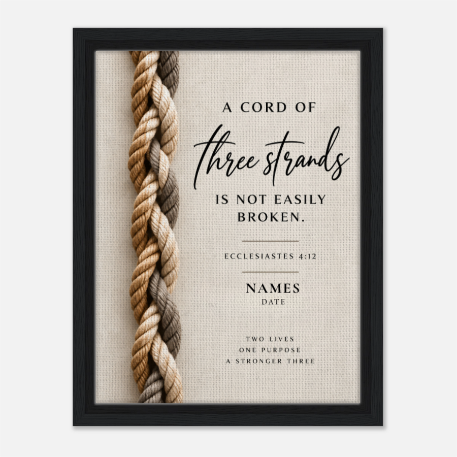 A Cord of Three Strands