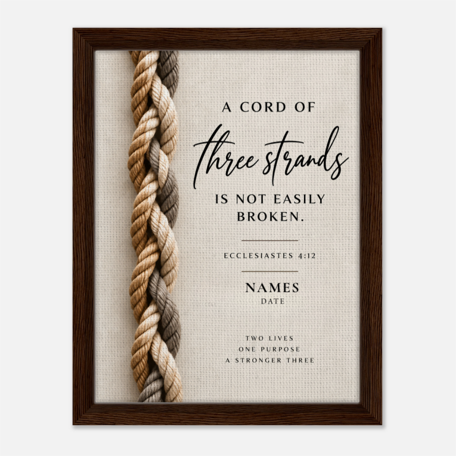 A Cord of Three Strands