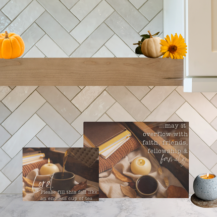 Lord Fill Up This Season | Bundle Set of 2 | Tempered Glass Cutting Boards