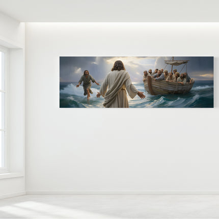 He Reaches Still | Canvas