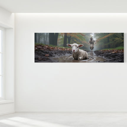 He Runs To Rescue | Canvas