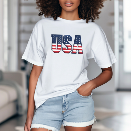 Star Spangled USA | Unisex Garment-Dyed T-Shirt